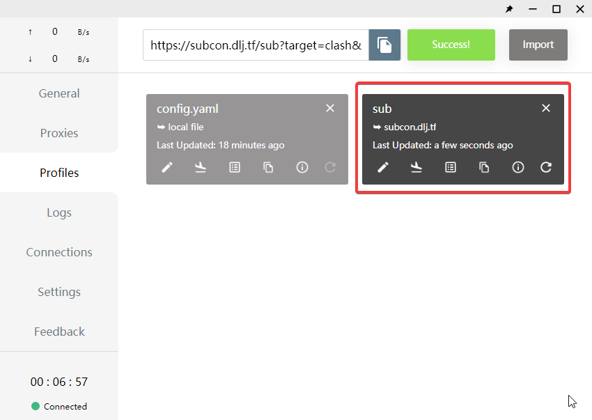 快柠檬Windows第三方客户端Clash教程步骤4 快柠檬Windows第三方客户端Clash教程步骤4